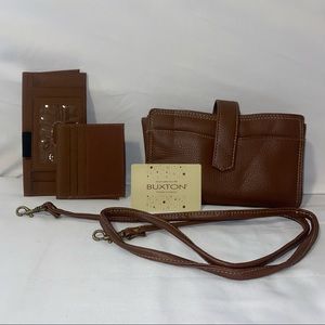 Buxton Small Brown Purse